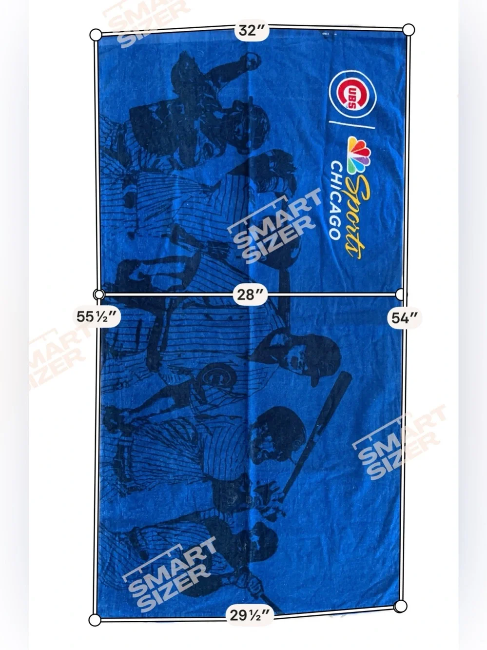 Chicago Cubs Beach Towels Set of 2 Clean and unused. Slightly different sizes.